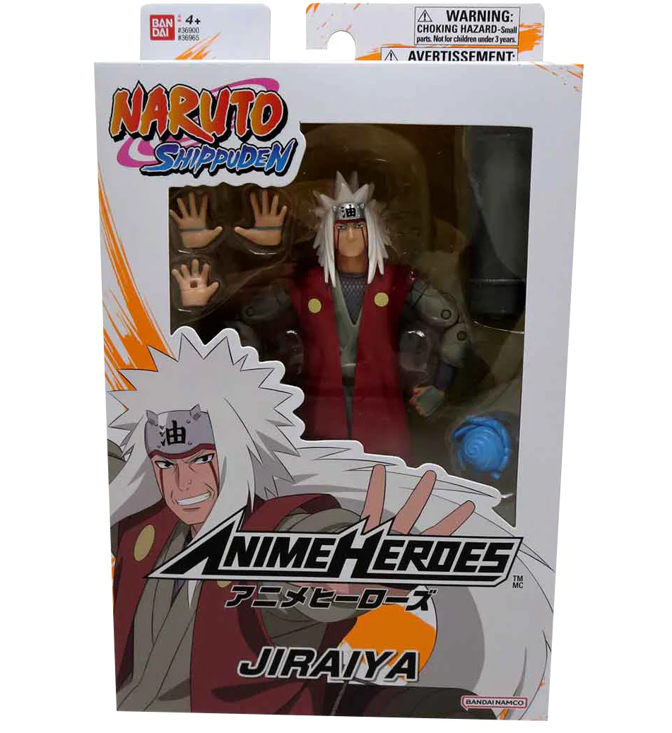 Anime Heroes Naruto Shippuden Jiraiya Bandai