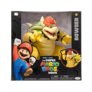 Figura Bowser Super Mario Bros Movie con luz y efecto humo