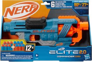 Pistola de dardos nerf commander elite