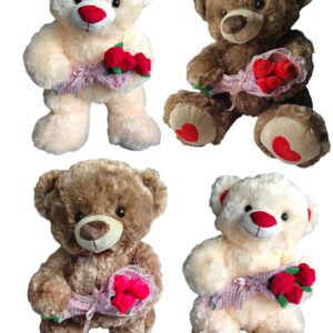 Peluche Ositos Con Rosas