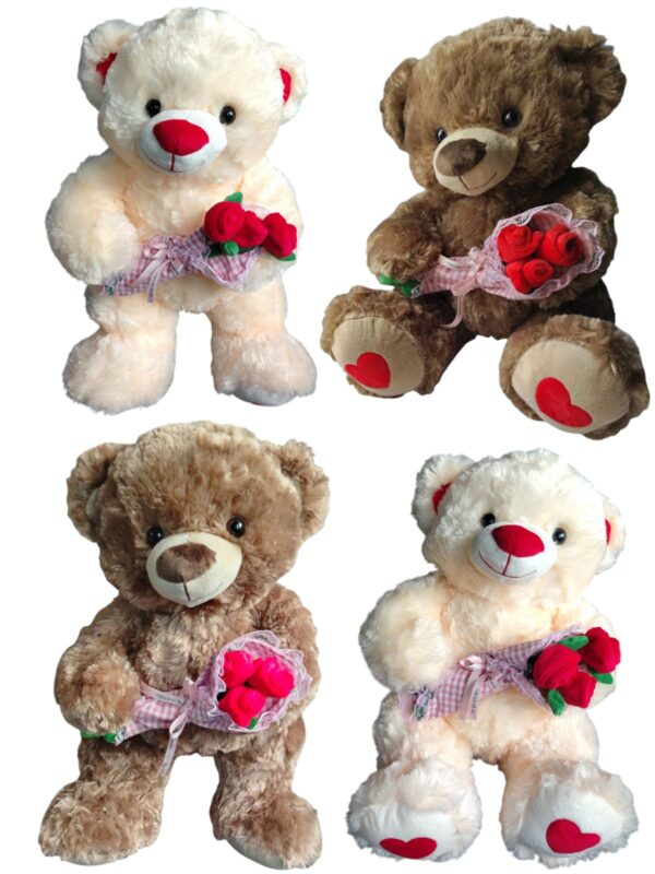 Peluche Ositos Con Rosas