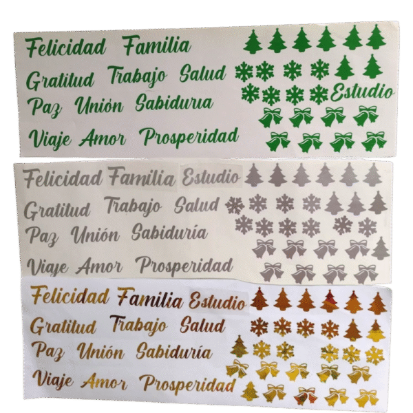 Plantilla de etiquetas de navidad - Imagen 2