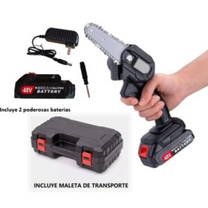 Motosierra Eléctrica Inalámbrica 48V con Maletín