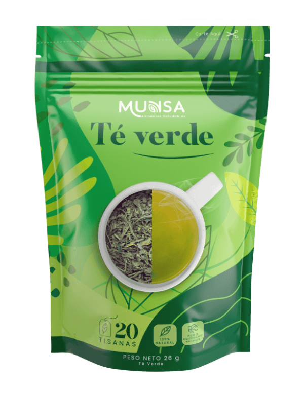 Té Verde Natural Munsa de 26 g