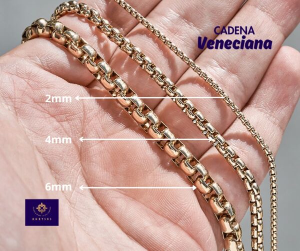 Combo Veneciano cadena y pulso - Imagen 2